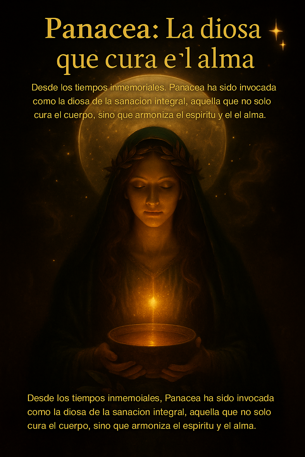 Panacea: La diosa que cura el alma